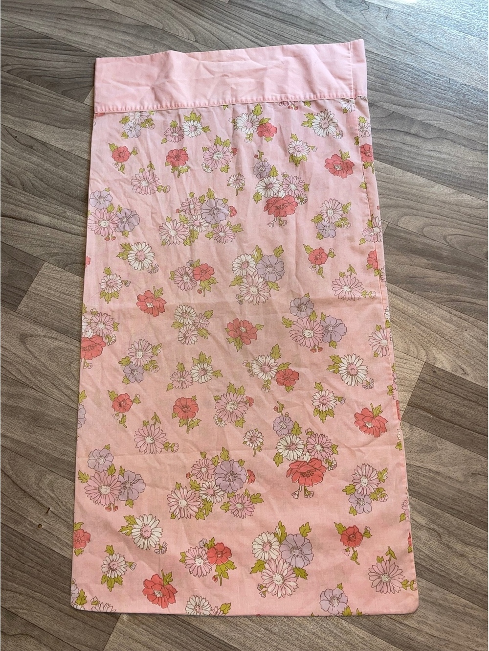 Vintage pillowcase